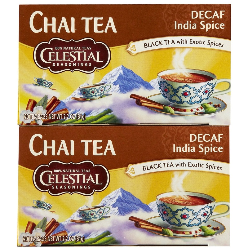 Celestial Seasonings Chai,Original,India Decaf, 20 Bag