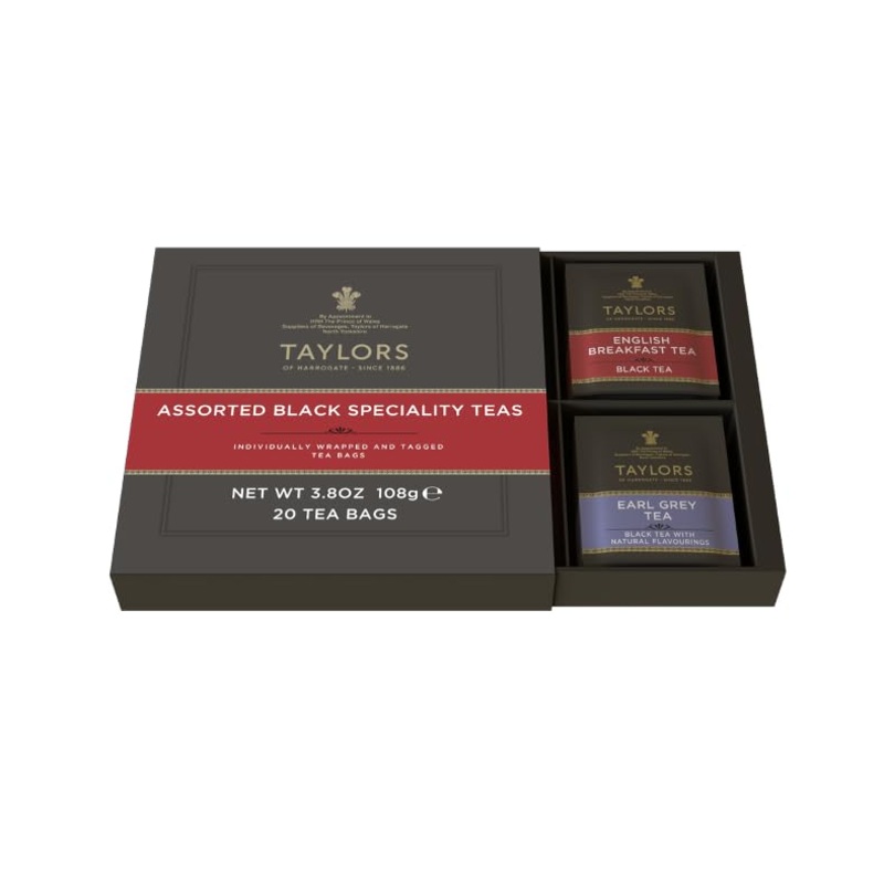 Taylors Of Harrogate Assorted Specialty Black Teas, 20 Count (Pack 0F 1)