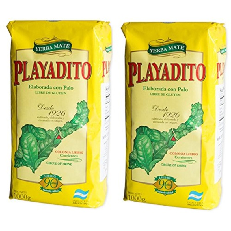 Yerba Mate Playadito 1 Kg. | 2.2 Lbs. - 2 Pack.