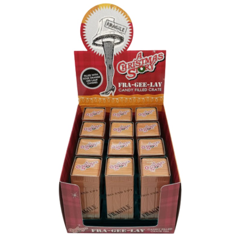 A Christmas Story - Fra-gee-lay Candy Crate 1.5 oz. Tin