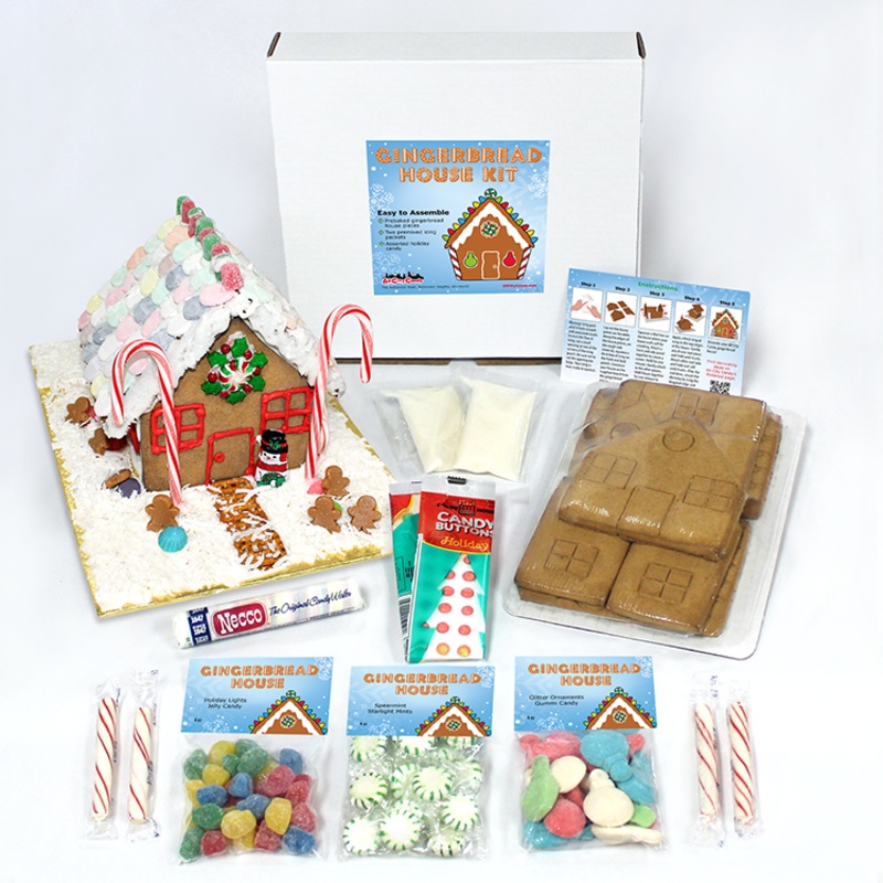 All City Candy Deluxe Gingerbread House Kit