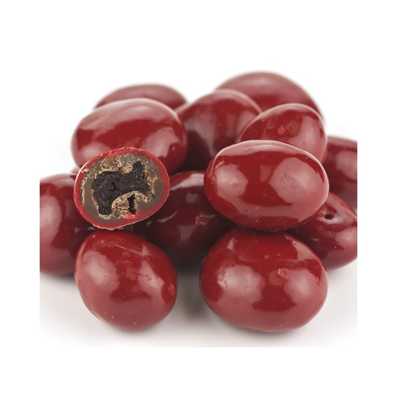 Beulah'S Red Chocolate Covered Dried Cherries, 10 Pounds, 800 Pieces Of Candy