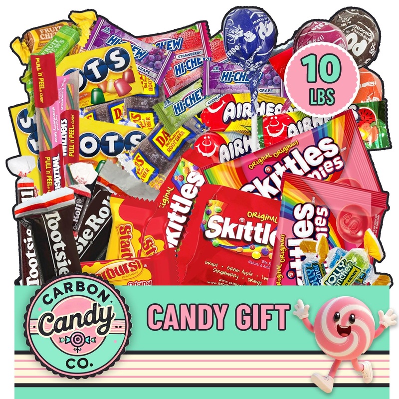 Bulk Candy Variety Pack - 10 Lb - Candy Bulk - Bulk Individually Wrapped - Assorted Mix - Lollipops, Hard Candies, Fruity Candie