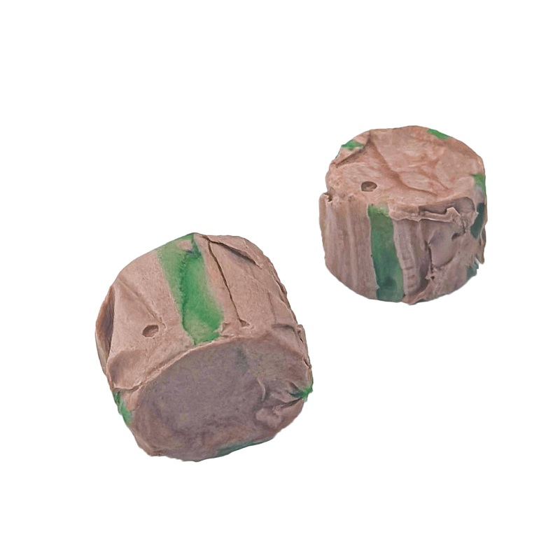 Chocolate Mint Salt Water Taffy By Snack Attack, Individually Wrapped Bulk 10Lb Bag - Chewy Saltwater Taffy Candy | Gluten-Free,