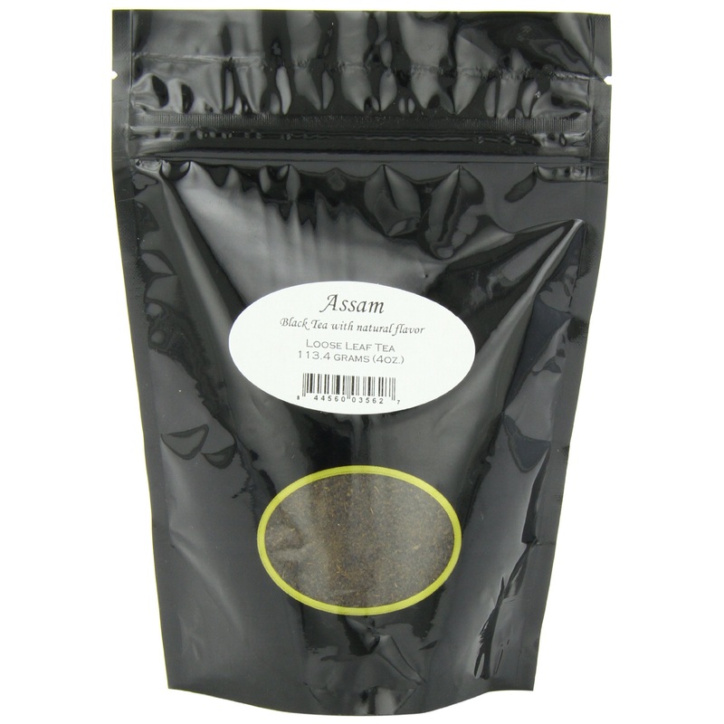 English Tea Store Loose Leaf, Assam Tea Pouches, 4 Ounce