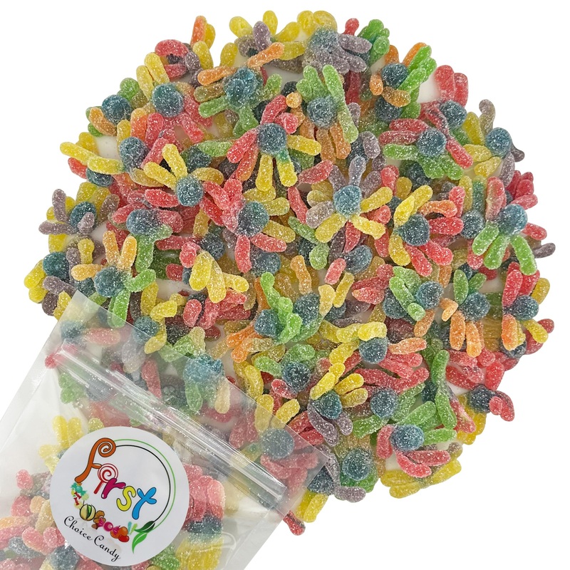 Firstchoicecandy Sour Gummy Octopus (Sour Rainbow, 2.2 Pound (Pack Of 1))