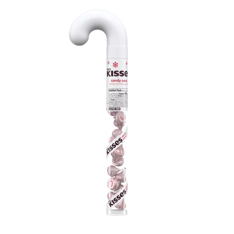 Hershey's Christmas Candy Cane Kisses Filled Candy Cane 2.08 oz.