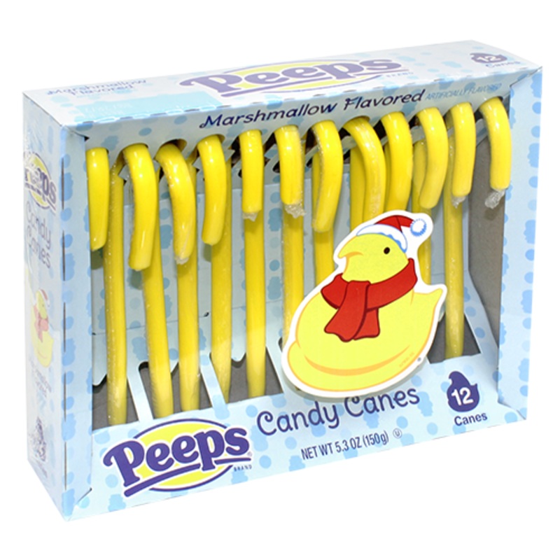 Peeps Brand Candy Canes 12 count 5.3 oz. Box