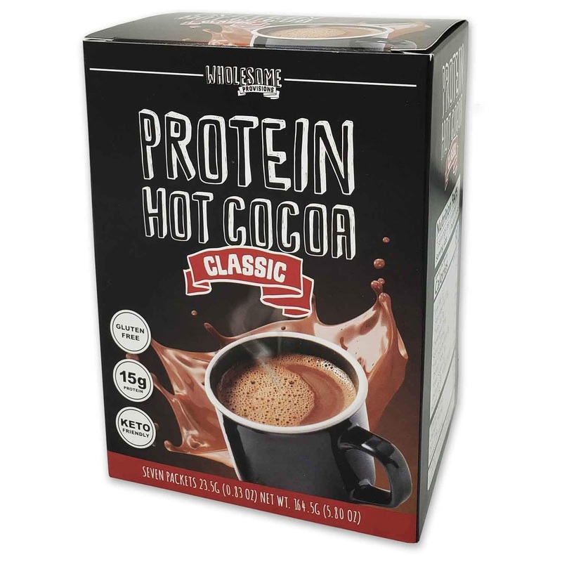 Protein Hot Chocolate, Keto Hot Chocolate Mix, Low Carb Hot Cocoa, 15G Protein, 4G Net Carbs, Low In Sugar, Instant Hot Coco, 7