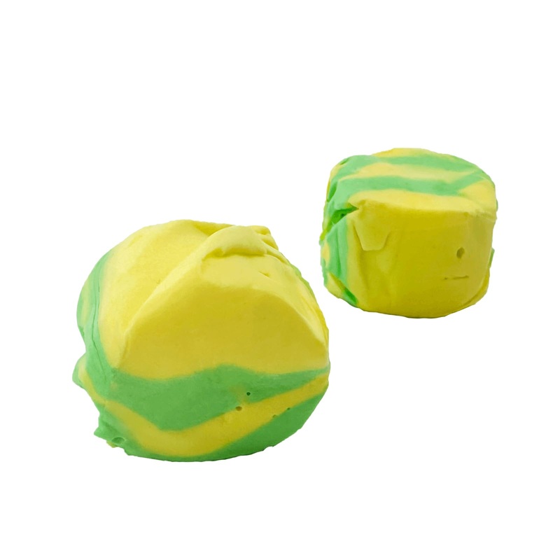 Salt Water Taffy By Snack Attack - 10Lb Bulk Bag, Individually Wrapped Vegan & Kosher Chewy Candy, (Pineapple Flavors, Old Fashi