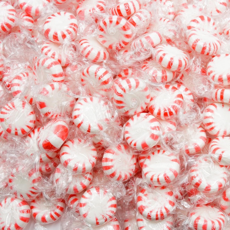 Starlight Peppermint Candy 1 Lb - Mints Candies Bulk Bag, Extra Freshness, Individually Wrapped (84 Pieces)