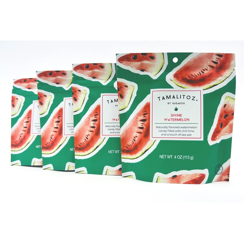 Tamalitoz By Sugarox 4 Pack 4Oz Divine Watermelon