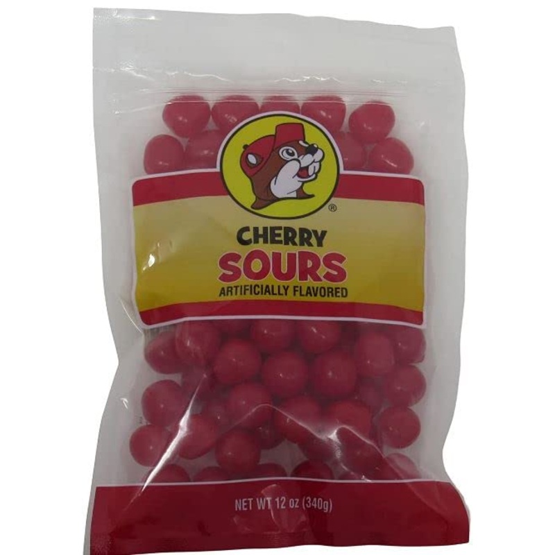 Buc-Ee'S Cherry Sours Red Candy, 12 Oz