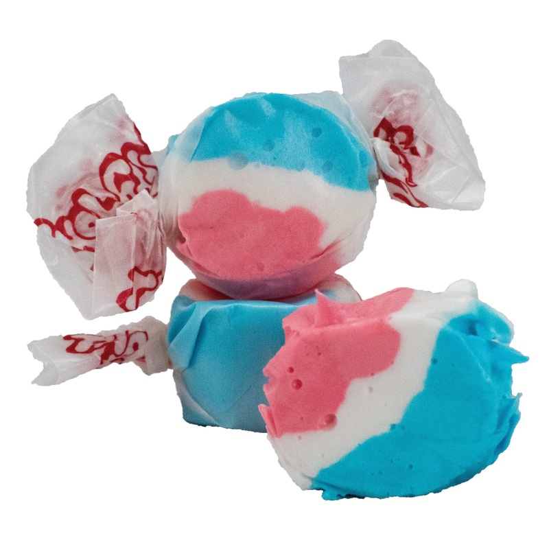 Taffy Town Saltwater Taffy - Rocket Pop | Gourmet | Nougat-Style Candy | Soft & Delicious | Summer Snack Treats | Party Good Can