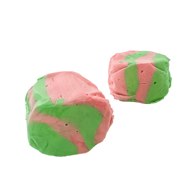 Salt Water Taffy By Snack Attack - 1Lb Bulk Bag, Individually Wrapped Vegan & Kosher Chewy Candy, (Kiwi Strawberry Flavors, Old