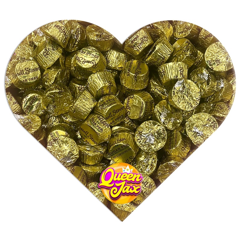 Sugar Free Miniature Peanut Butter Cups - 2 Pound Bag - Zero Sugar - Individually Wrapped Chocolate