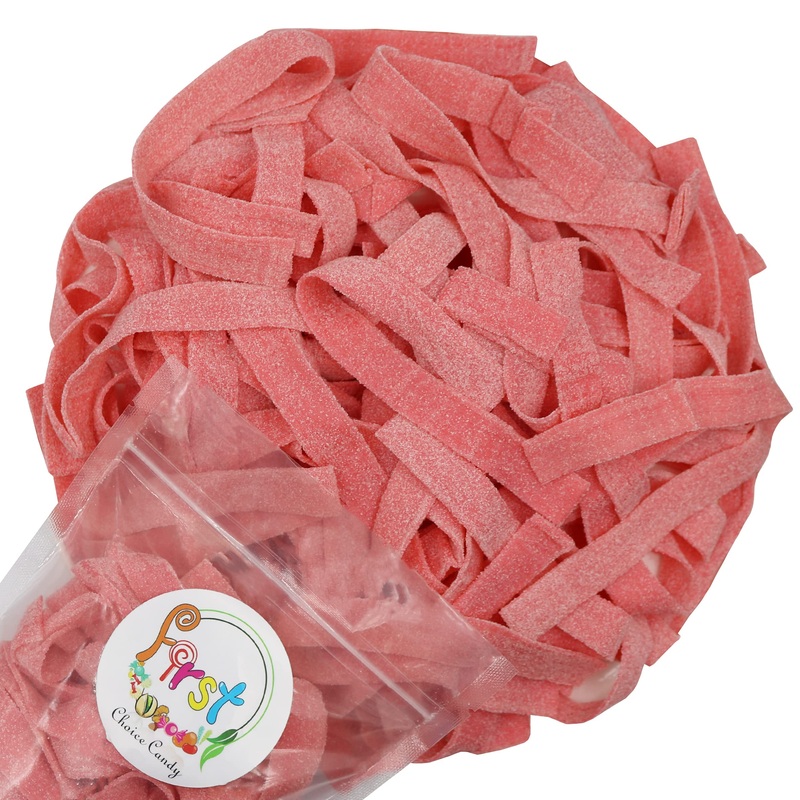 Variety Color Sour Gummy Belts (Pink Lemonade, 1.5 Lb)