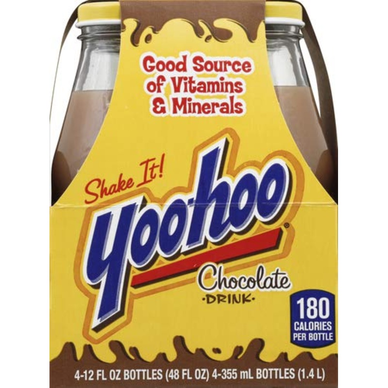 Yoo-Hoo Chocolate Drink, 4 Ct