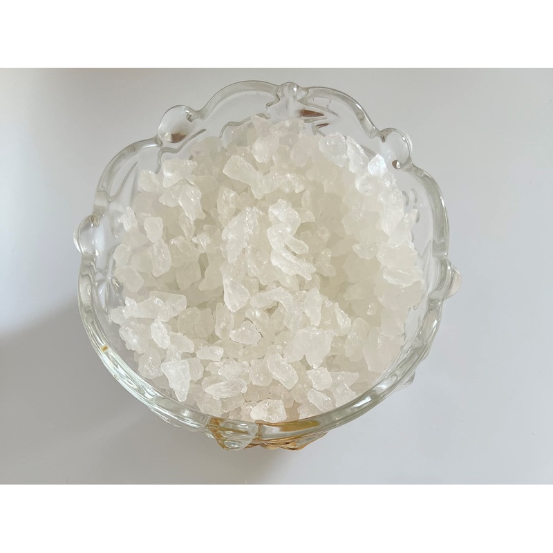 Sweetglob Old Fashioned White Rock Candy Crystals (Gems Rock Sugar Candy (Medium Crystal), 2 Pound)