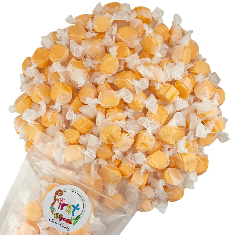 Variety Gourmet Saltwater Taffy (Tangerine, 2 Pound)