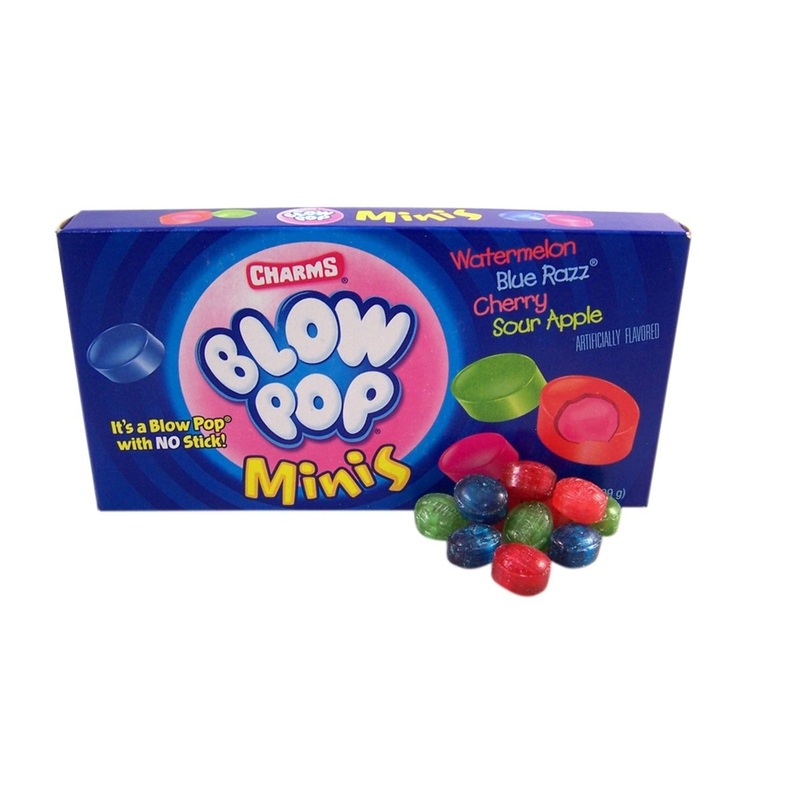 Charms Blow Pops Minis Theater Box, 3.5 Oz (Single - 3.5 Oz Box)