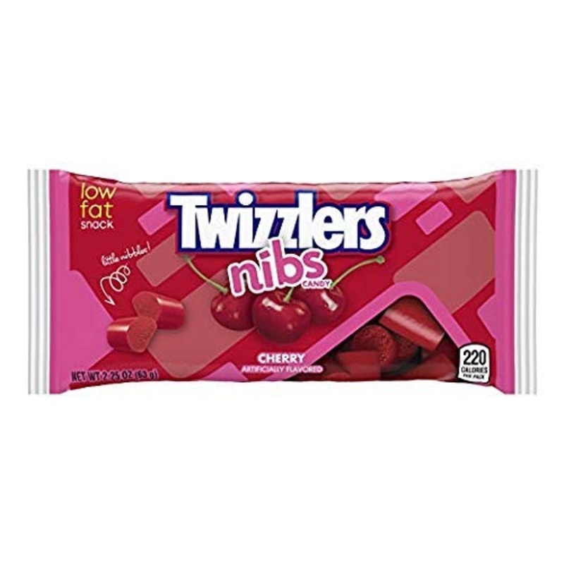 Twizzlers Nibs Cherry Candy (Pack Of 4)