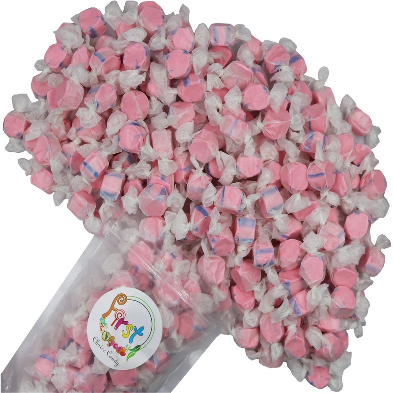 Variety Gourmet Saltwater Taffy (Mixed Berries, 1 Pound)