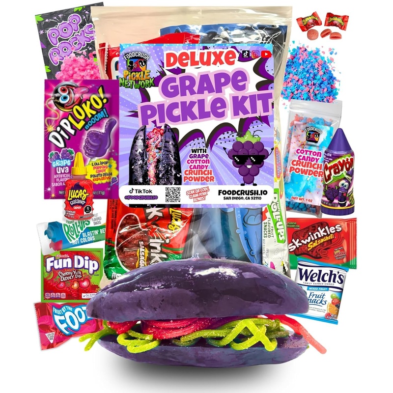 Deluxe Grape Pickle Kit (15 Pieces) By Food Crush