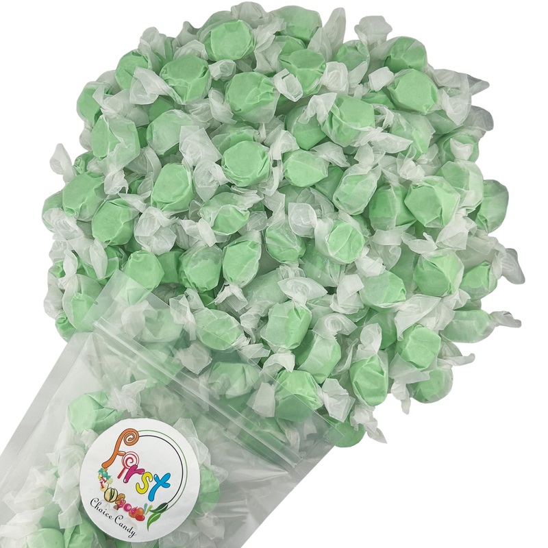 Variety Gourmet Saltwater Taffy (Sour Green Apple, 5 Pound)