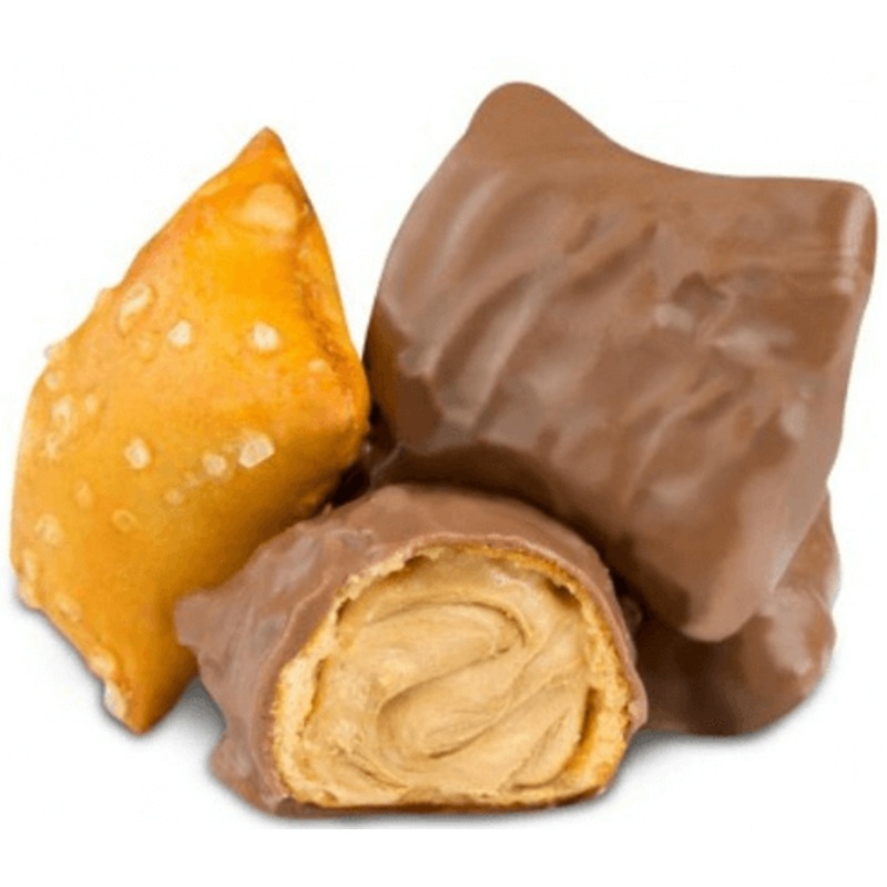 Albanese Milk Chocolate Peanut Butter Filled Pretzels 15lbs