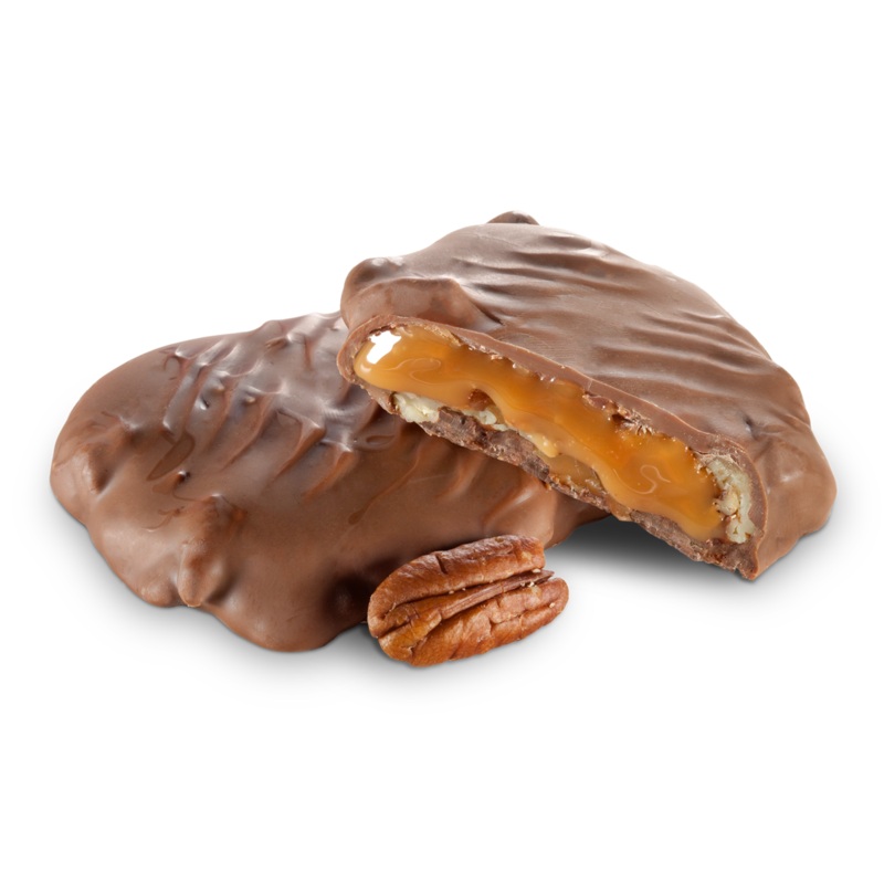 Giant Milk Chocolate Pecan Caramel Patties - 1 LB Box