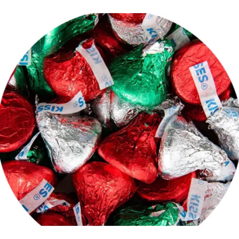 Hershey Christmas Kisses 25lbs