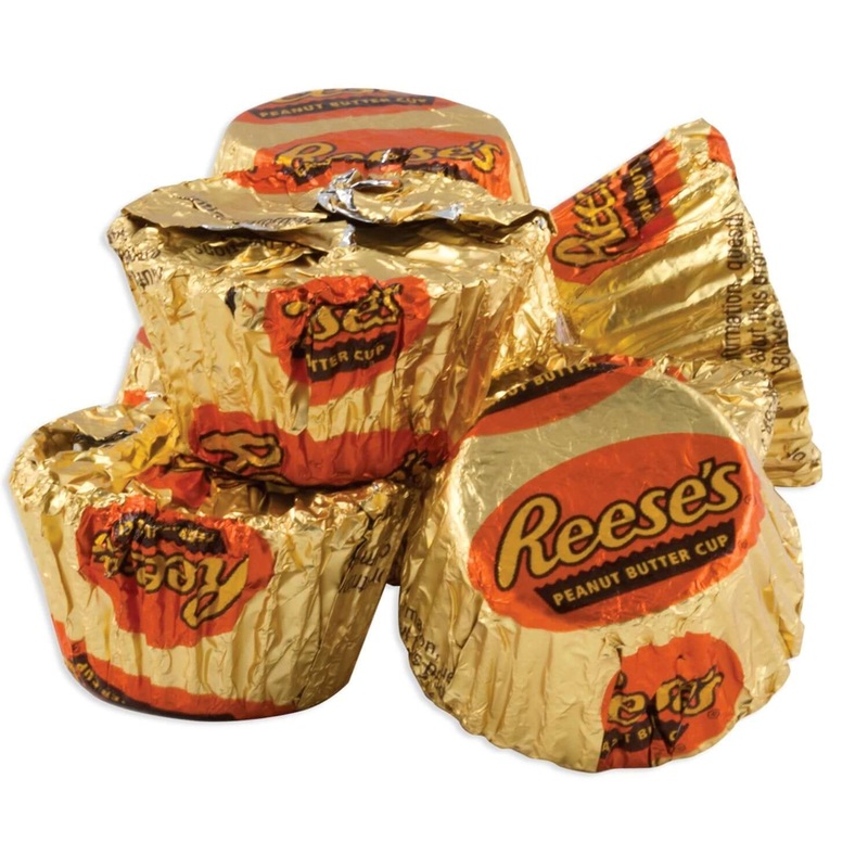 Hershey Mini Reese Peanut Butter Cups Wrapped 25lb
