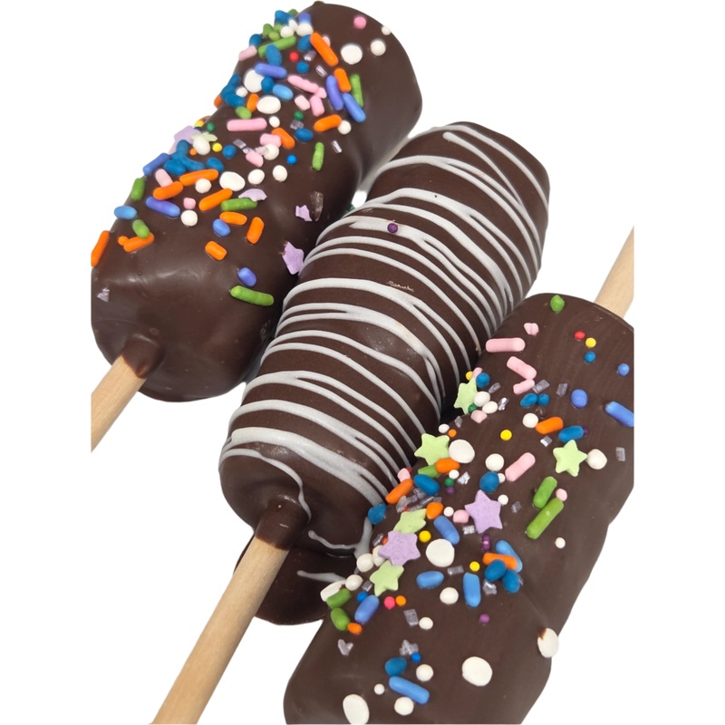 Marshmallows on a Stick M&M's