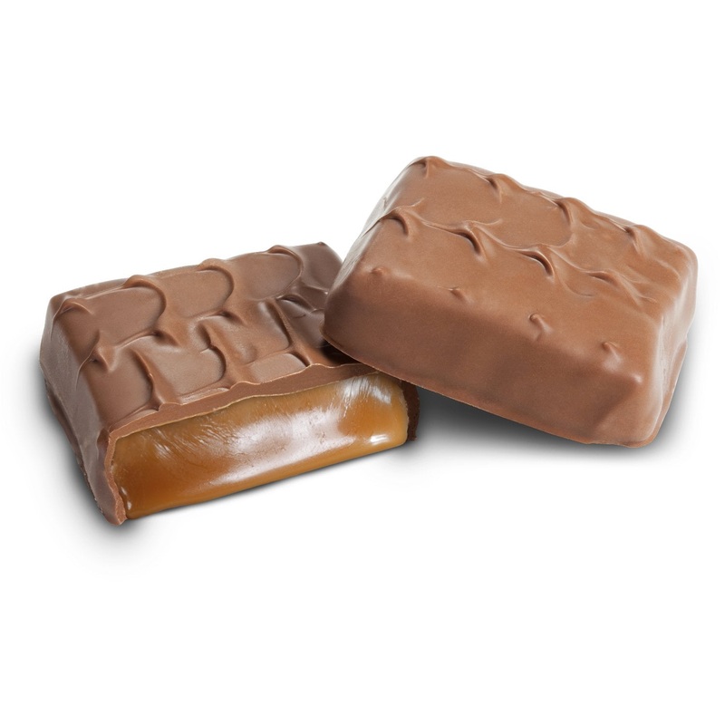 Milk Chocolate Giant Caramels - 1 LB Box