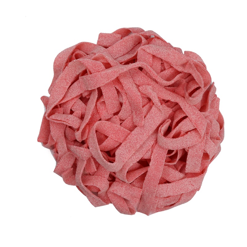 Smarty Stop Sour Gummy Candy Strips (Pink Lemonade, 1 Pound)