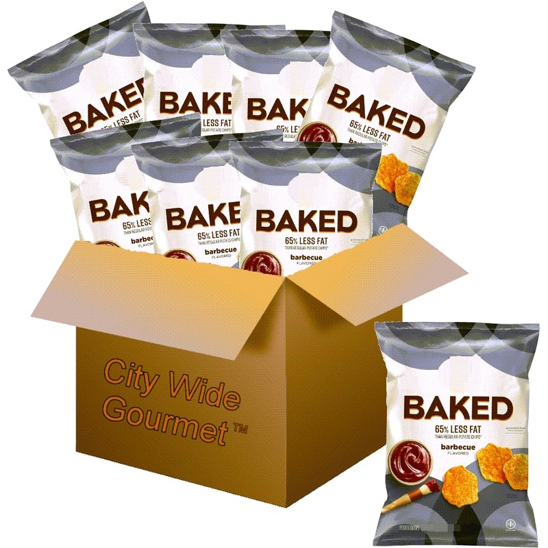 Baked Lays Barbecue Potato Crisps, 1.125 Ounce (Pack Of 8)