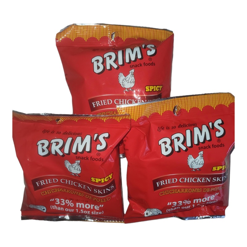Brim'S Spicy Fried Chicken Skins (3 Pack)