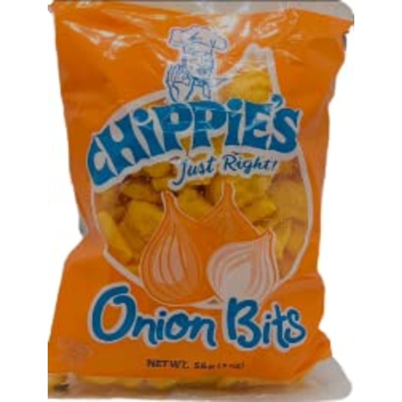 Chippies Onion Bits Snack 2 Oz Product Of Jamaica Pack Of 6