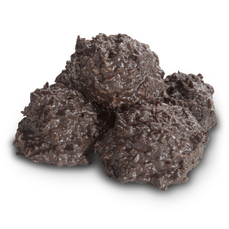 Dark Chocolate Coconut Haystacks - 1 LB Box