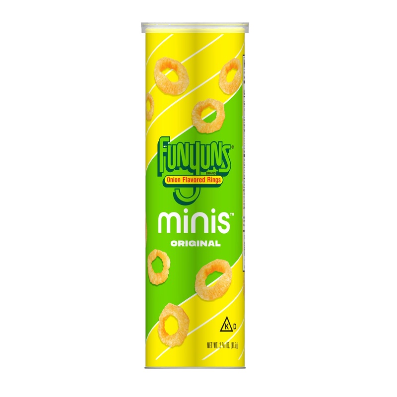Funyuns Minis, Original, 2.875 Oz Canister