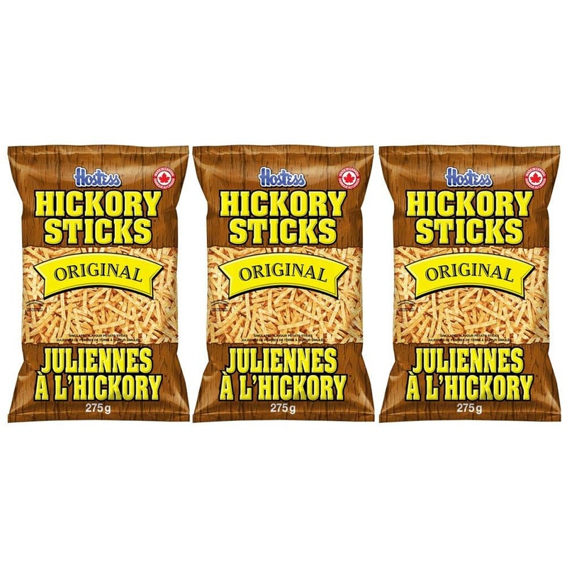 Hostess Hickory Sticks Original Potato Sticks, 275G/9.7Oz, 3-Pack {Imported From Canada}