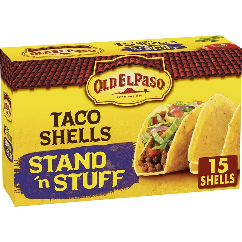 Old El Paso Stand 'N Stuff Shells, 15 Ct, 7.1 Oz (Pack Of 6)