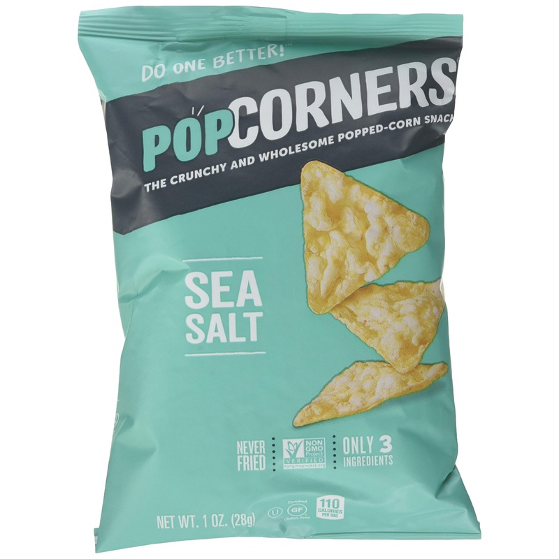 Popcorners Sea Salt Popcorn Chips 1.1 Oz. (Pack Of 8)