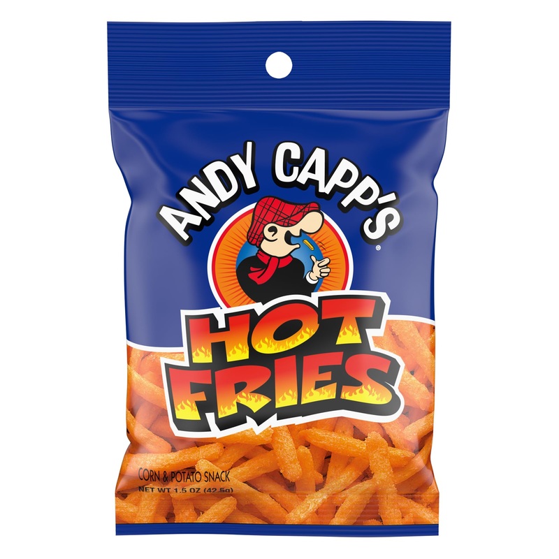 Andy Capp'S Hot Fries, 1.5 Oz, 48 Pack