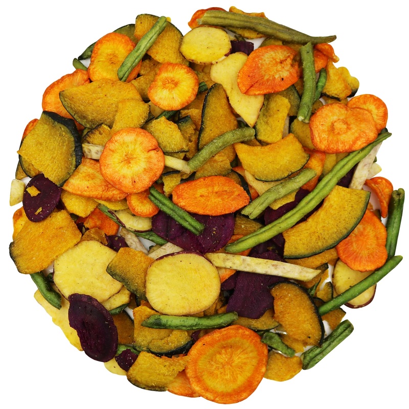 Firstchoicecandy Vegetable Chips - Dried Salted Mixed Veggie Chips 3 Lb