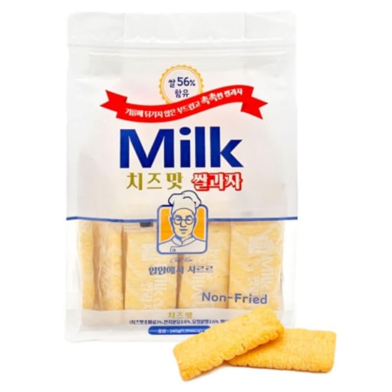Milk Classic Rice Cracker    240G (240G, Cheese)