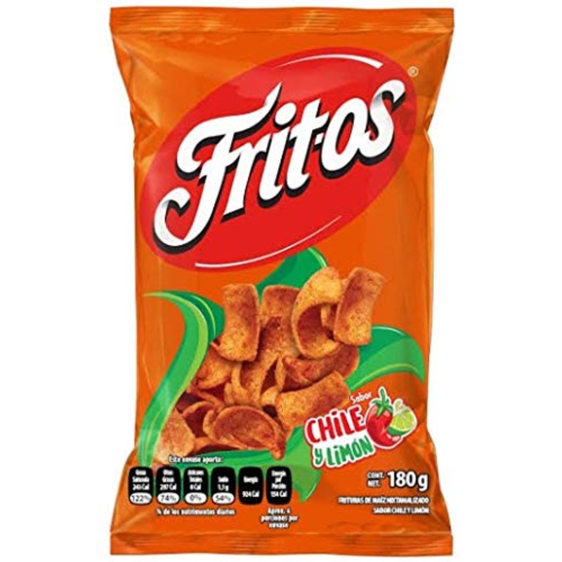 Sabritas Botanas Mexicanas (Fritos Chile Y Limon, Big)