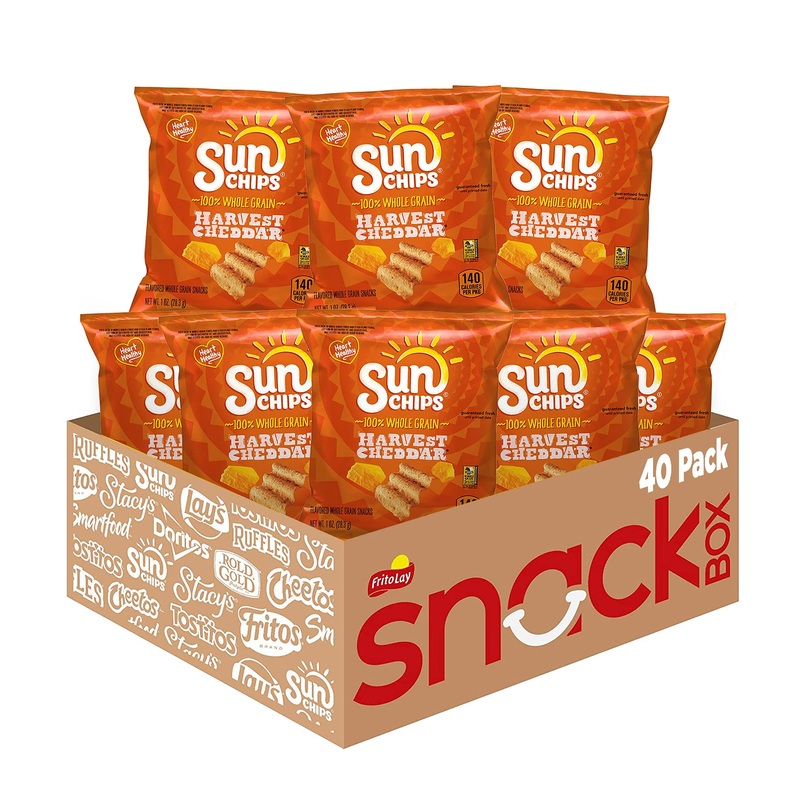 Sunchips Multigrain, Harvest Cheddar, 1 Ounce (Pack Of 40)