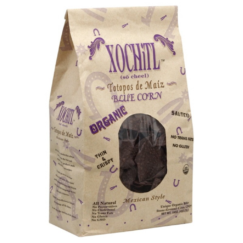 Xochitl Tortilla Chips Blue Corn, 1-Pounds (Pack Of 9)